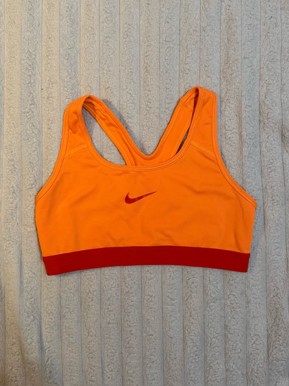 Bright Orange & Pink Nike Sports Bra